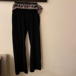 Victoria Secret Flare yoga pants.